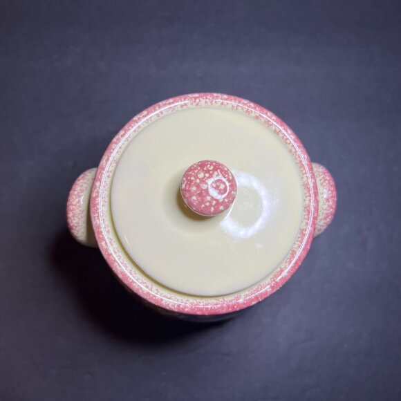 VTG Commodities Ceramic Snowman Family Double Handle Christmas Canister w/ Lid - Picture 6 of 9